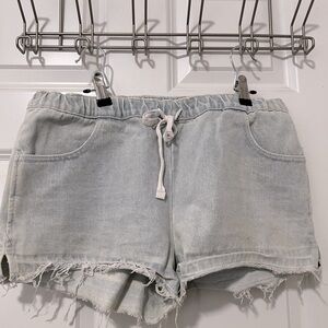 RVCA Light Blue Jean Shorts